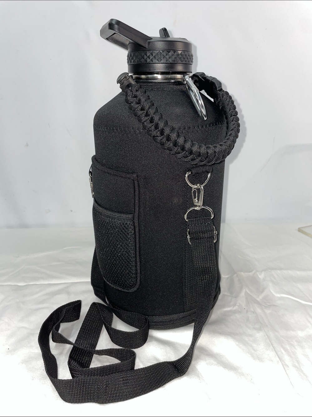 DYSANKY 64 OZ INSULATED BOTTLE WITH STRAPS, CLIPS, POCKETS, COMPASS FTL-06-074